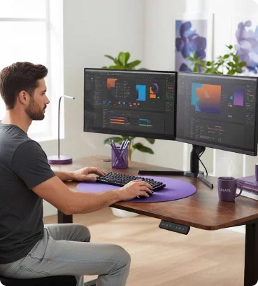 Biurka regulowane elektrycznie