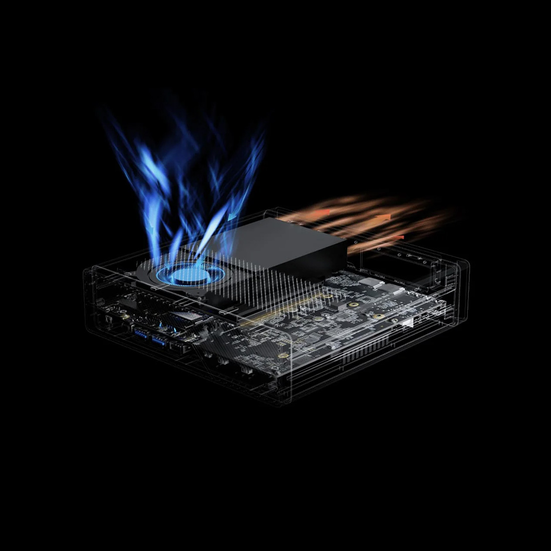 Chłodzony dyks SSD