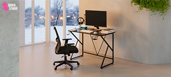 Minimalistyczne biurko