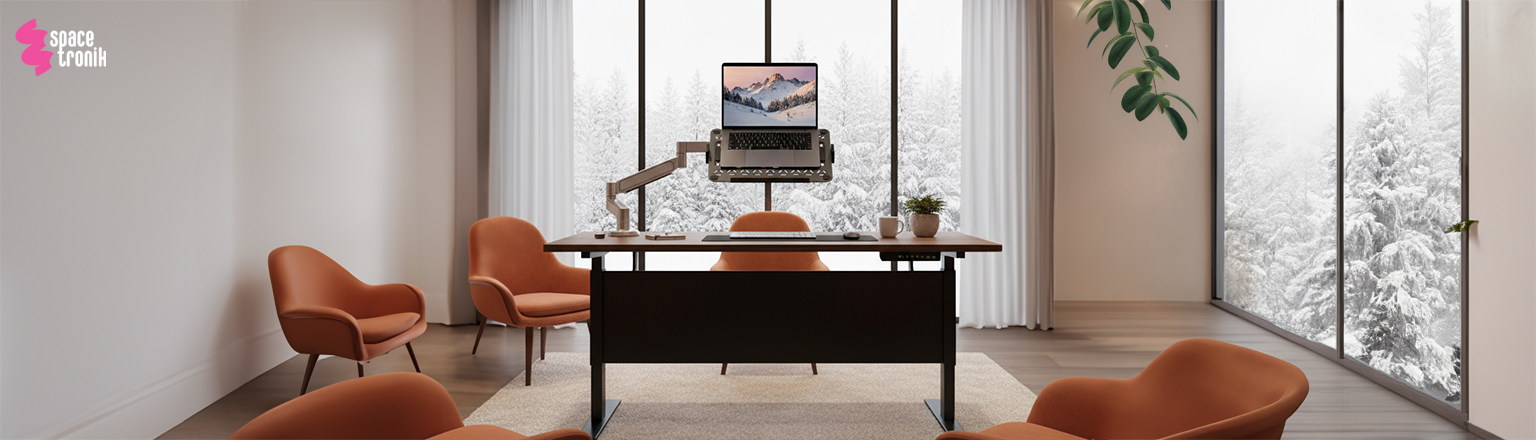 Stalowy Uchwyt VESA na Laptopa