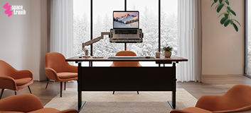 Stalowy Uchwyt VESA na Laptopa