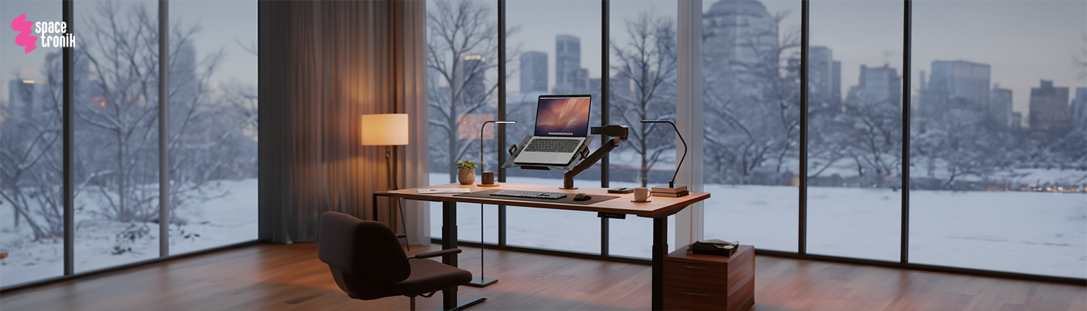 Uchwyt VESA do Laptopa Spacetronik SPB015