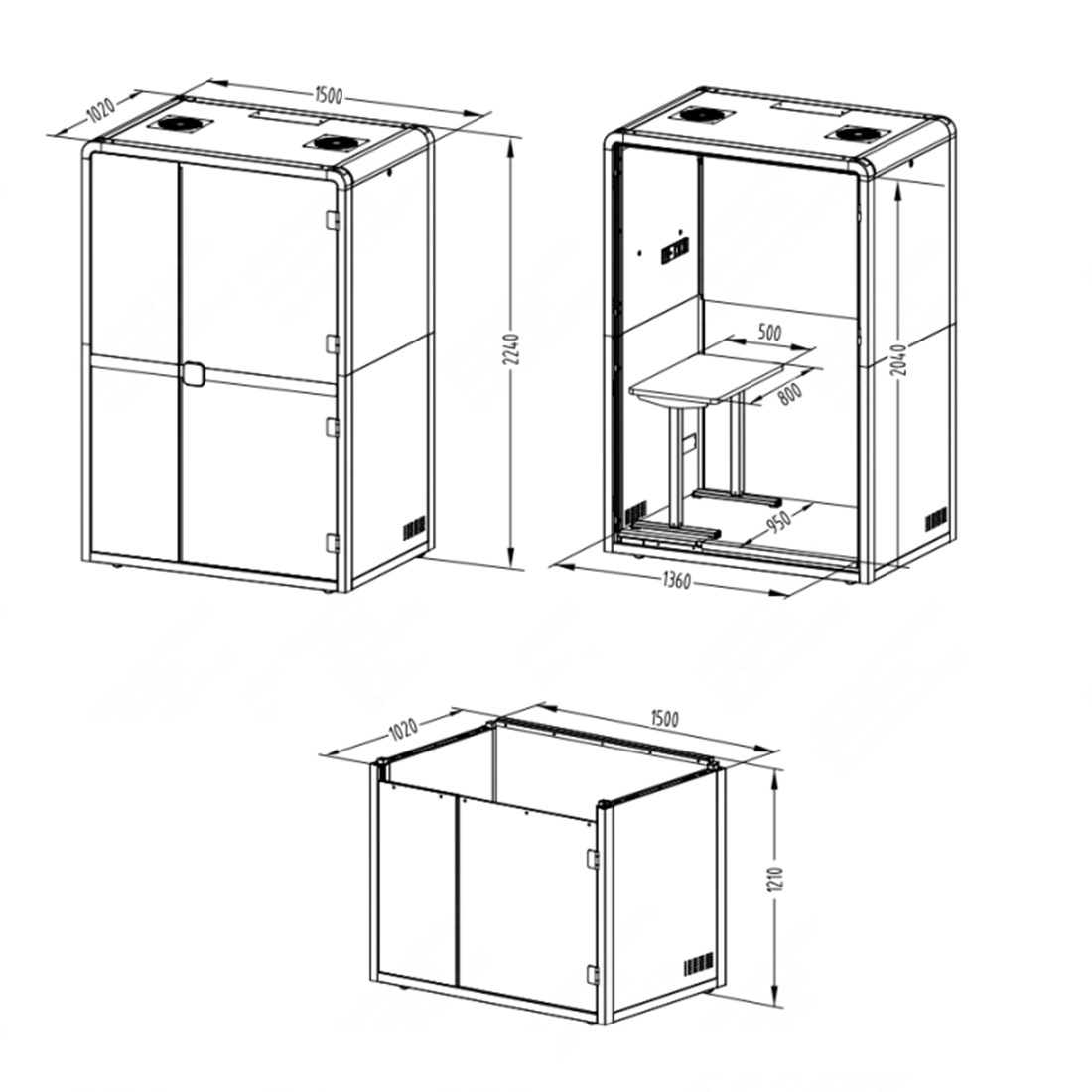 Specyfikacja budki akustycznej