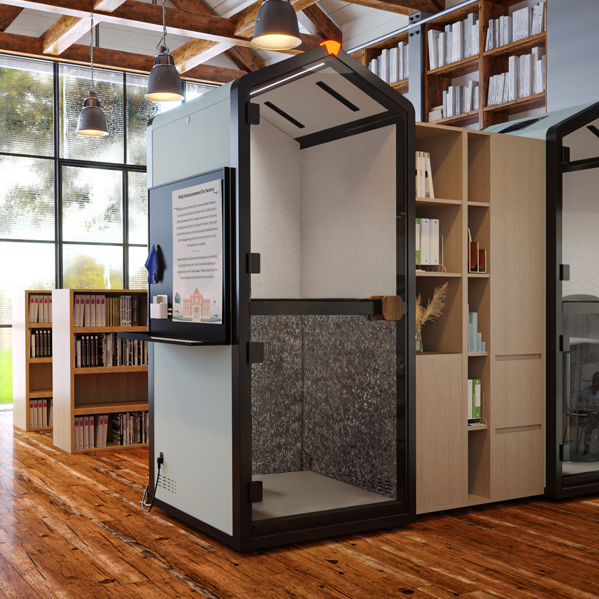 Kabina akustyczna zestaw