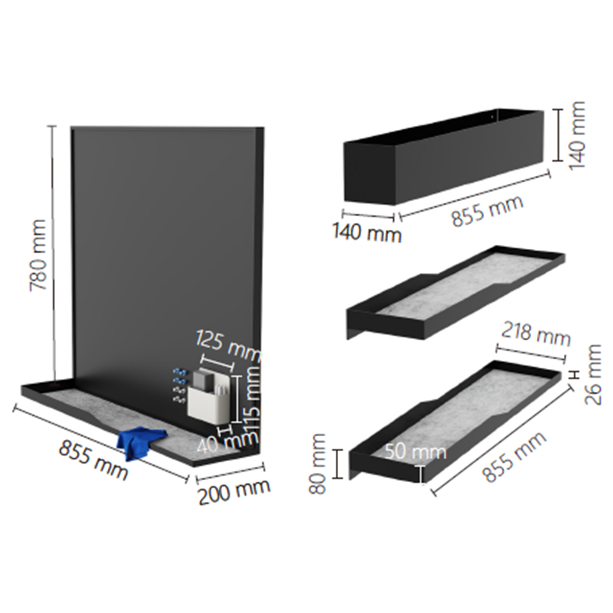 Specyfikacja akcesoriów do budki akustycznej