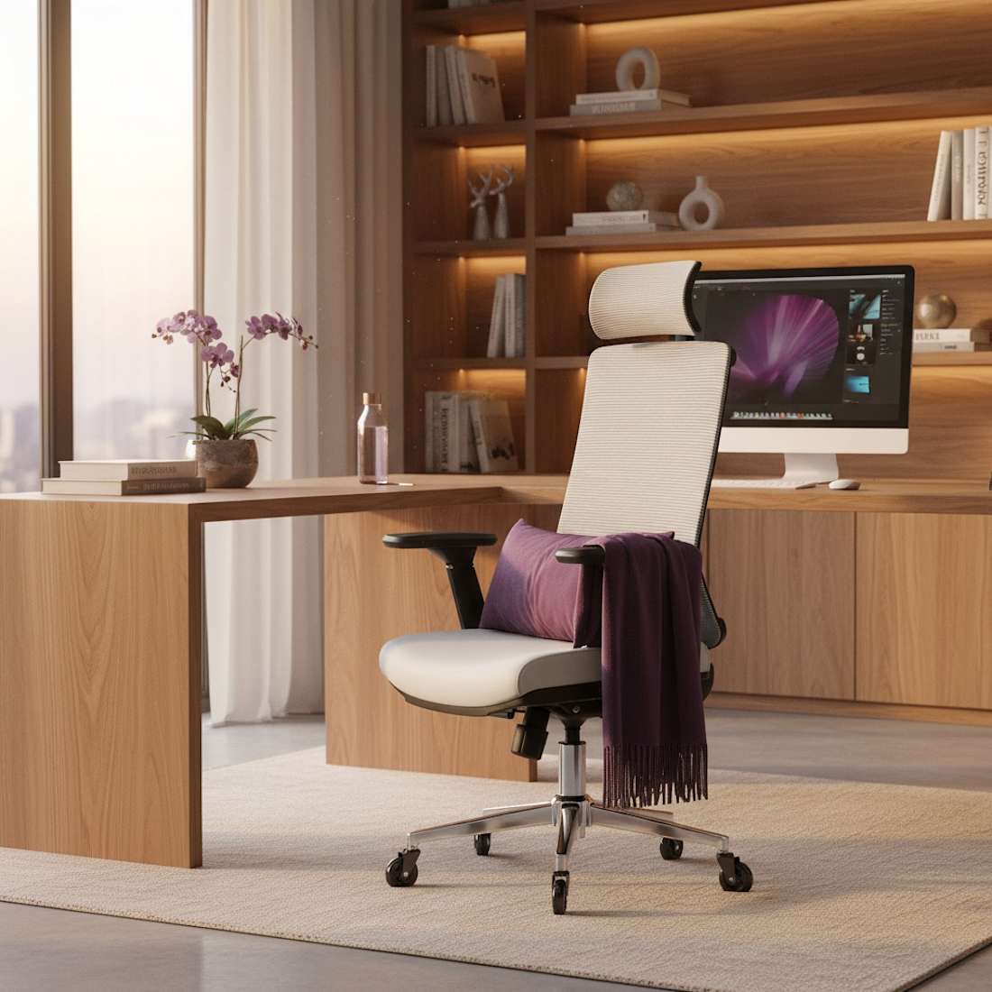Ergonomiczne Krzesło Biurowe Spacetronik Spiro 4D
