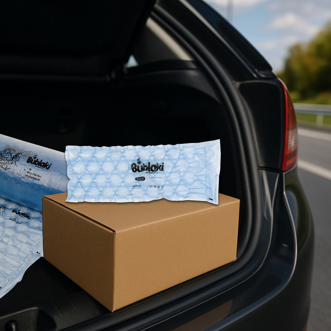 Eko wypełniacz do paczek Bublaki