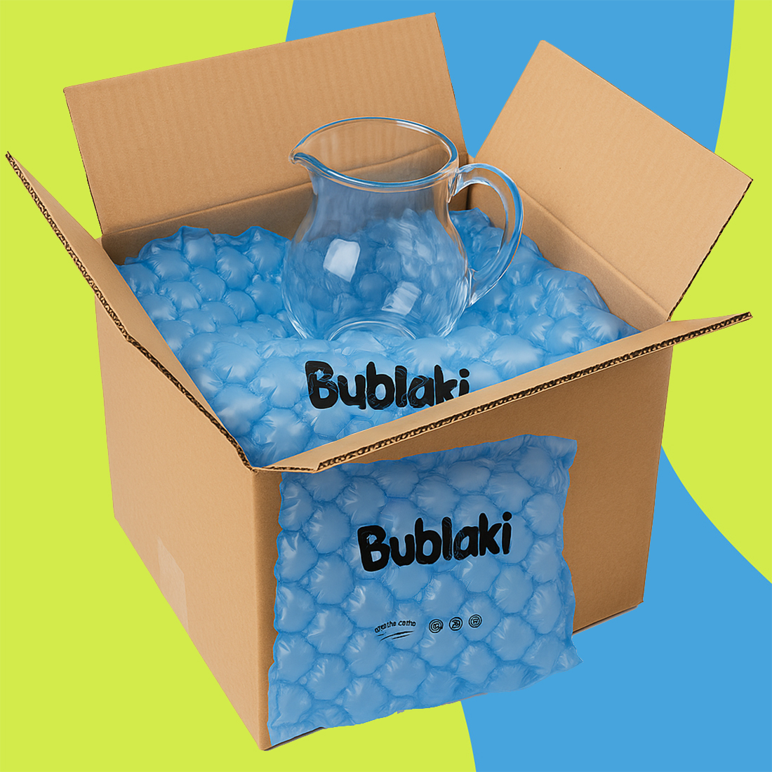 Eko wypełniacz do paczek Bublaki
