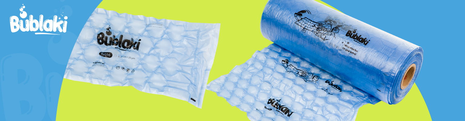 Eko wypełniacz do paczek Bublaki