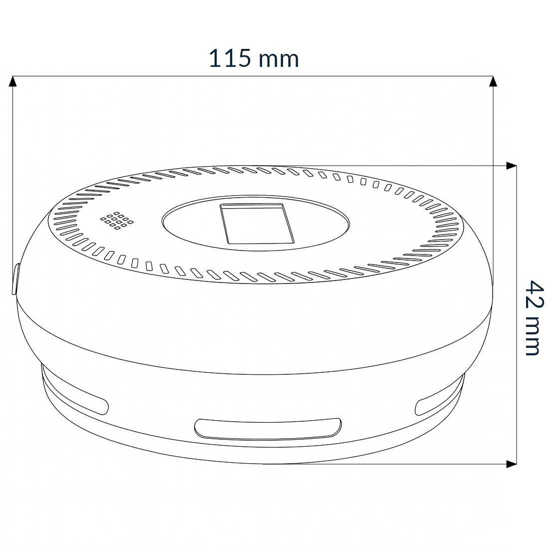 czujnik czadu wifi, czujnik dymu wifi, alarm czadu tuya, smart czujnik czadu i dymu, czujnik CO LCD, czujnik dymu aplikacja, czujnik czadu spacetronik, alarm czadu do domu