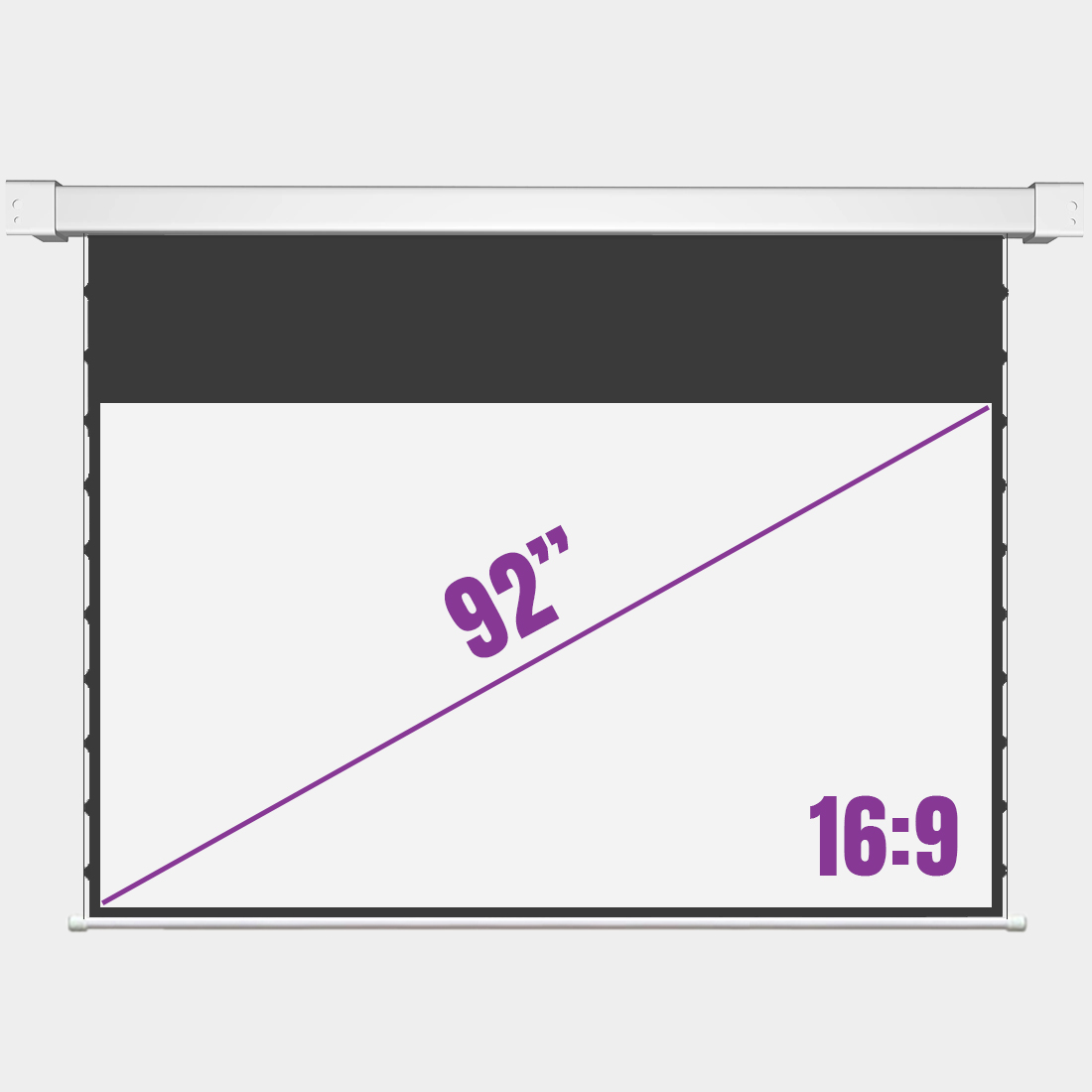 Ekran projekcyjny, przenośny ekran, kino domowe, projektor, projekcja, kino na podwórku, zewnętrzne kino domowe, ekran do projektora, projekcyjny ekran,  , 92 cale, kino domowe, wysoka jakość, ekran 4K, ekran na zewnątrz, ekran HD, łatwa instalacja, ekran na ścianę, ekran na statywie
