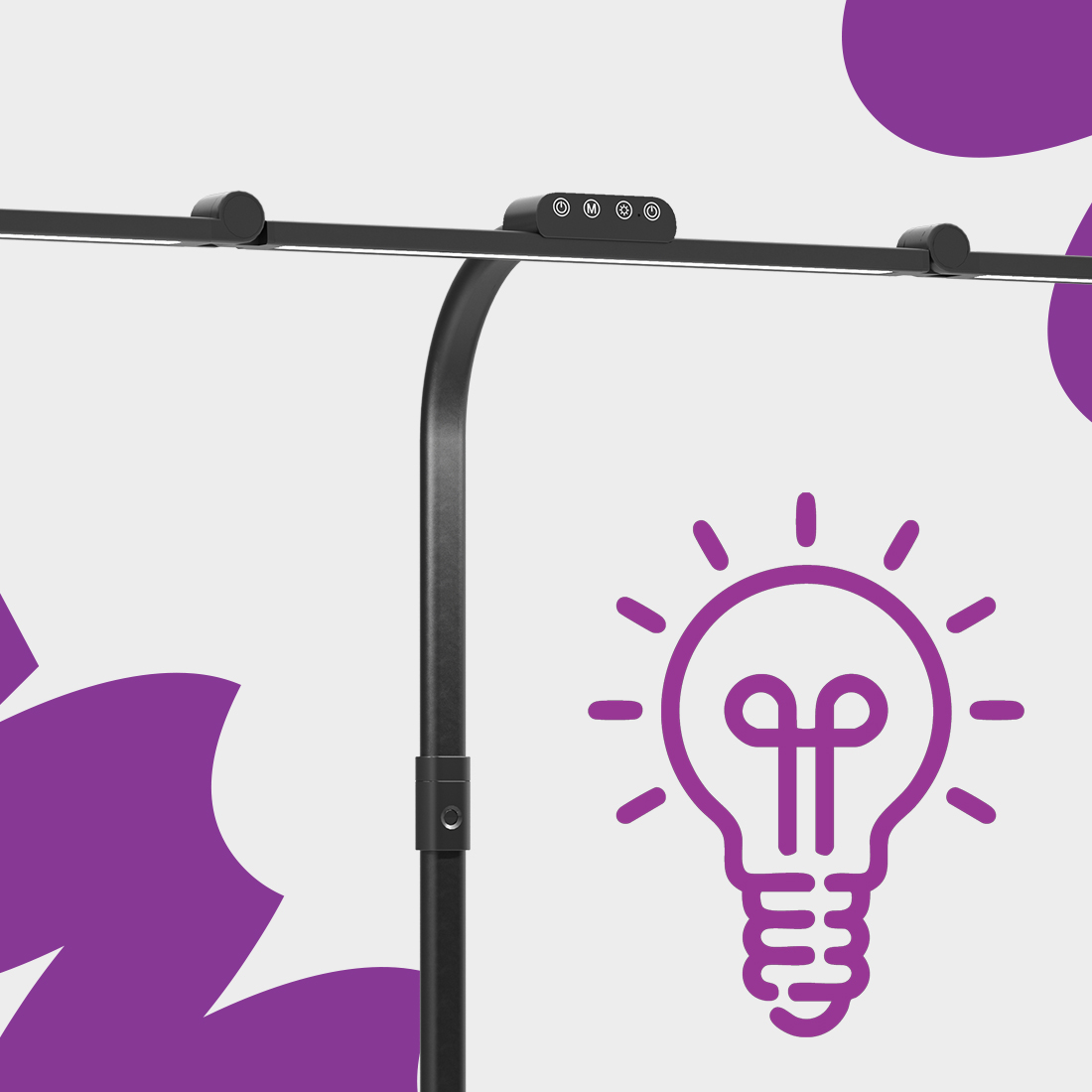 lampa biurkowa LED regulowana temperatura barwowa Spacetronik Glow D9 lampa do pracy 3000K 6500K lampa kreślarska nowoczesna lampa biurowa