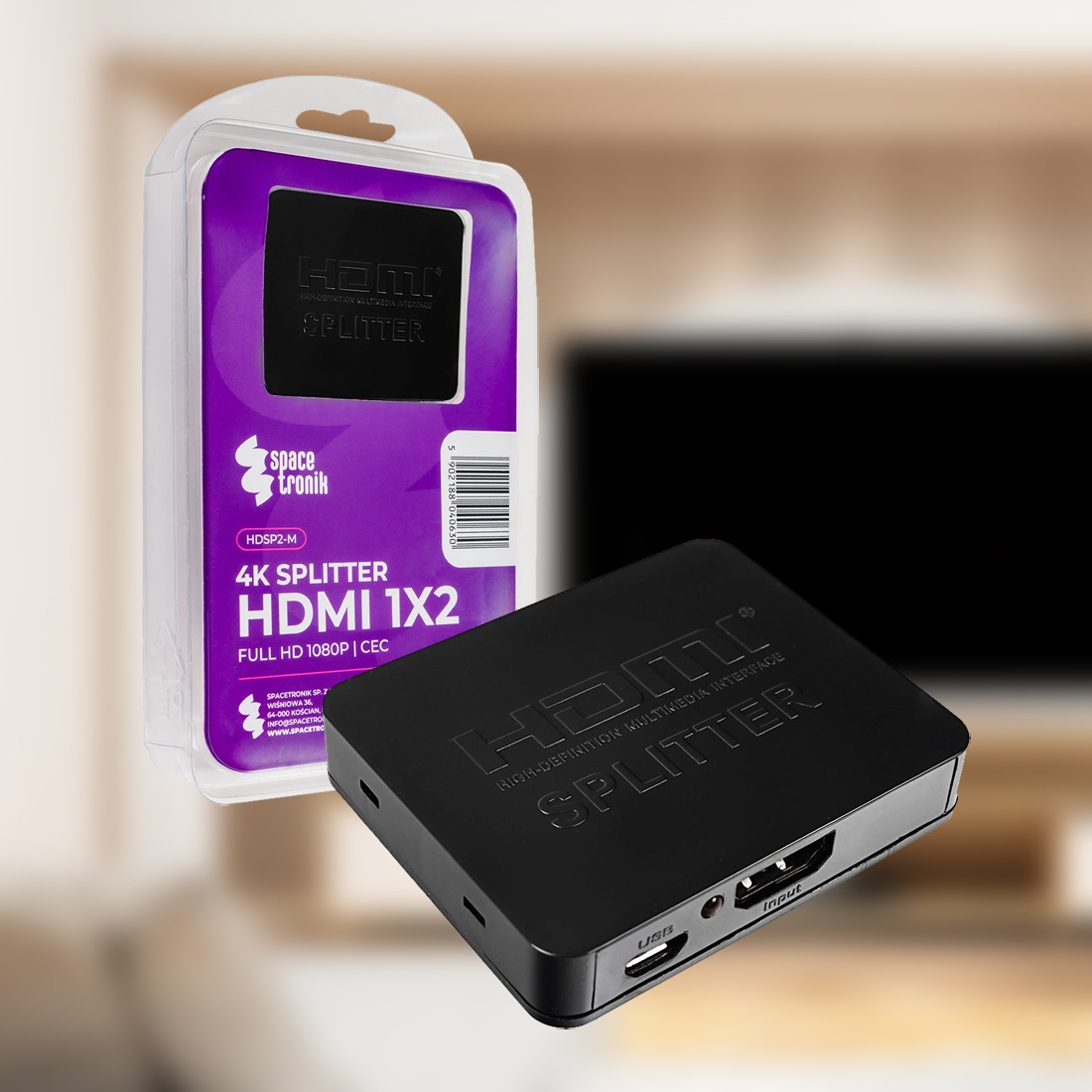 splitter hdmi 1x2, rozdzielacz hdmi, hdmi na dwa wyjścia, hdmi splitter usb, rozgałęźnik hdmi, hdmi 1080p 3d, hdmi do projektora, hdmi do tv i monitora