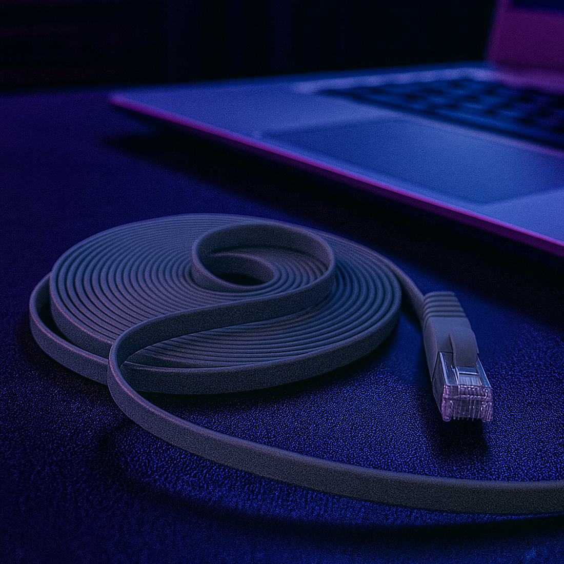 kabel sieciowy spacetronik, płaski kabel sieciowy 6a, kabel lan 6a 0.5m, kabel rj45 płaski szary, kabel sieciowy do serwerowni, krótki kabel lan, kabel sieciowy do laptopa, spacetronik krj 6a fl