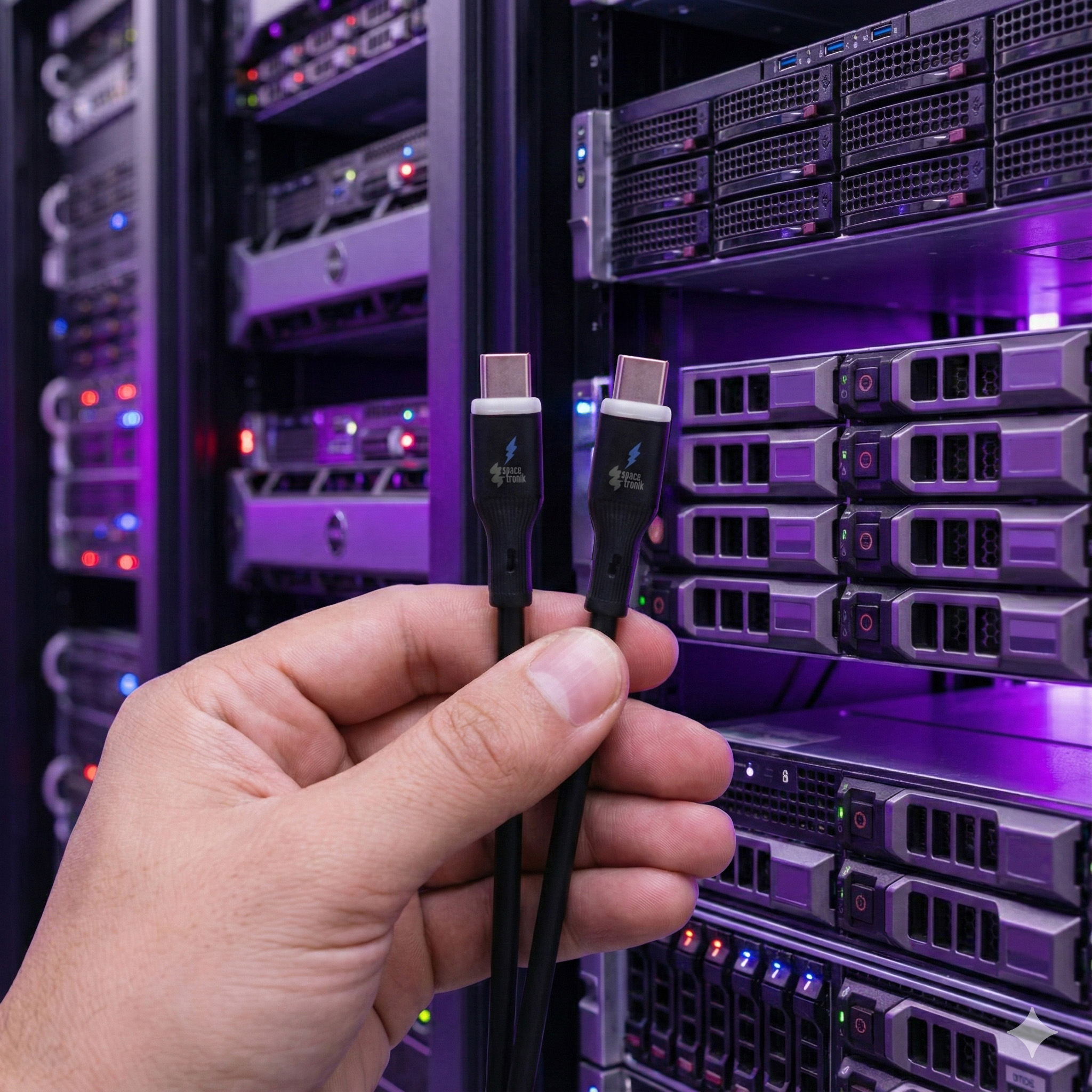 kabel silikonowy USB C, przewód USB C do C, szybkie ładowanie 60W, kabel LED Spacetronik, trwały kabel USB, silikonowy przewód premium, USB C ładowanie szybkie, kabel wysokiej jakości