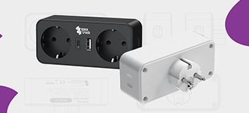 gniazdo wtykowe podróżne, adapter z usb, rozgałęźnik z usb c, ładowarka ścienna z gniazdami, gniazdko z usb do podróży, przedłużacz z usb c kompaktowy, travel adapter eu, szybkie ładowanie usb gniazdko