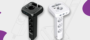 listwa zasilająca usb, listwa biurkowa usb c, listwa zasilająca z szybkim ładowaniem, przedłużacz biurkowy usb, power strip usb c, listwa 4 gniazda 3 usb, listwa do biurka z usb, listwa zasilająca spacetronik