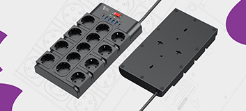 listwa zasilająca 13 gniazd, listwa antyprzepięciowa usb, listwa zasilająca usb c, przedłużacz z usb, listwa biurowa z usb, listwa do komputera usb, listwa zasilająca spacetronik, listwa elektryczna 16a