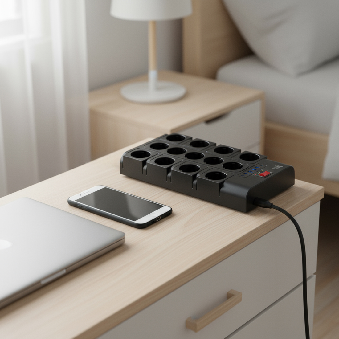 listwa zasilająca 13 gniazd, listwa antyprzepięciowa usb, listwa zasilająca usb c, przedłużacz z usb, listwa biurowa z usb, listwa do komputera usb, listwa zasilająca spacetronik, listwa elektryczna 16a