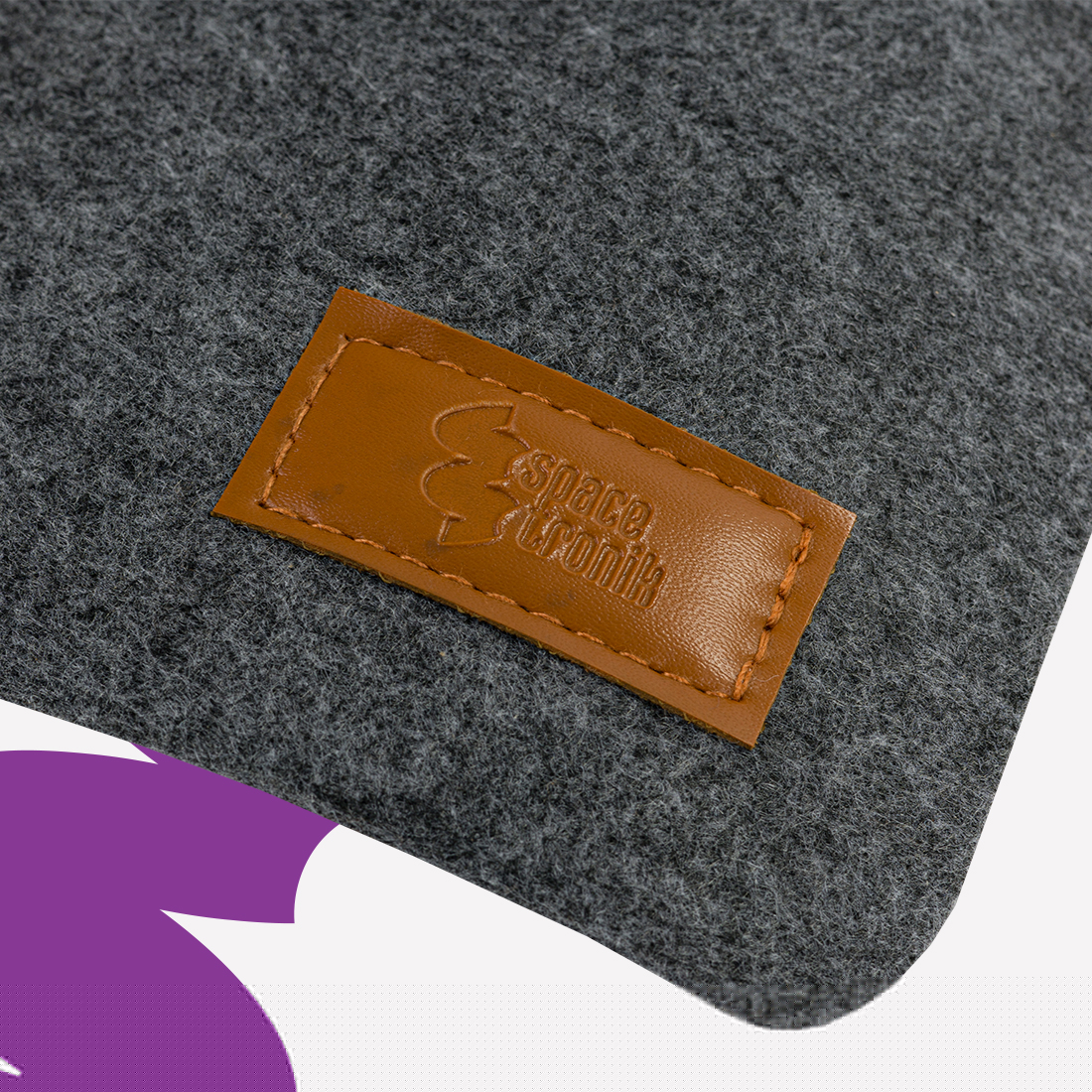 mata filcowa pod myszkę, podkładka na biurko 120x60, Spacetronik mata PVC, elegancka podkładka do biura, szary filc, podkładka gamingowa filcowa, filcowa mata na laptopa, podkładka komputerowa XL