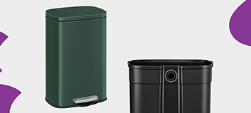 kosz na śmieci z pojedyńczą komorą, kosz na recykling i odpady, kosz stal nierdzewna soft-close, nowoczesny kosz kuchenny, kosz z cichym domykiem, elegancki kosz na śmieci, kosz do segregacji odpadów, kosz Spacetronik SFFT0011
