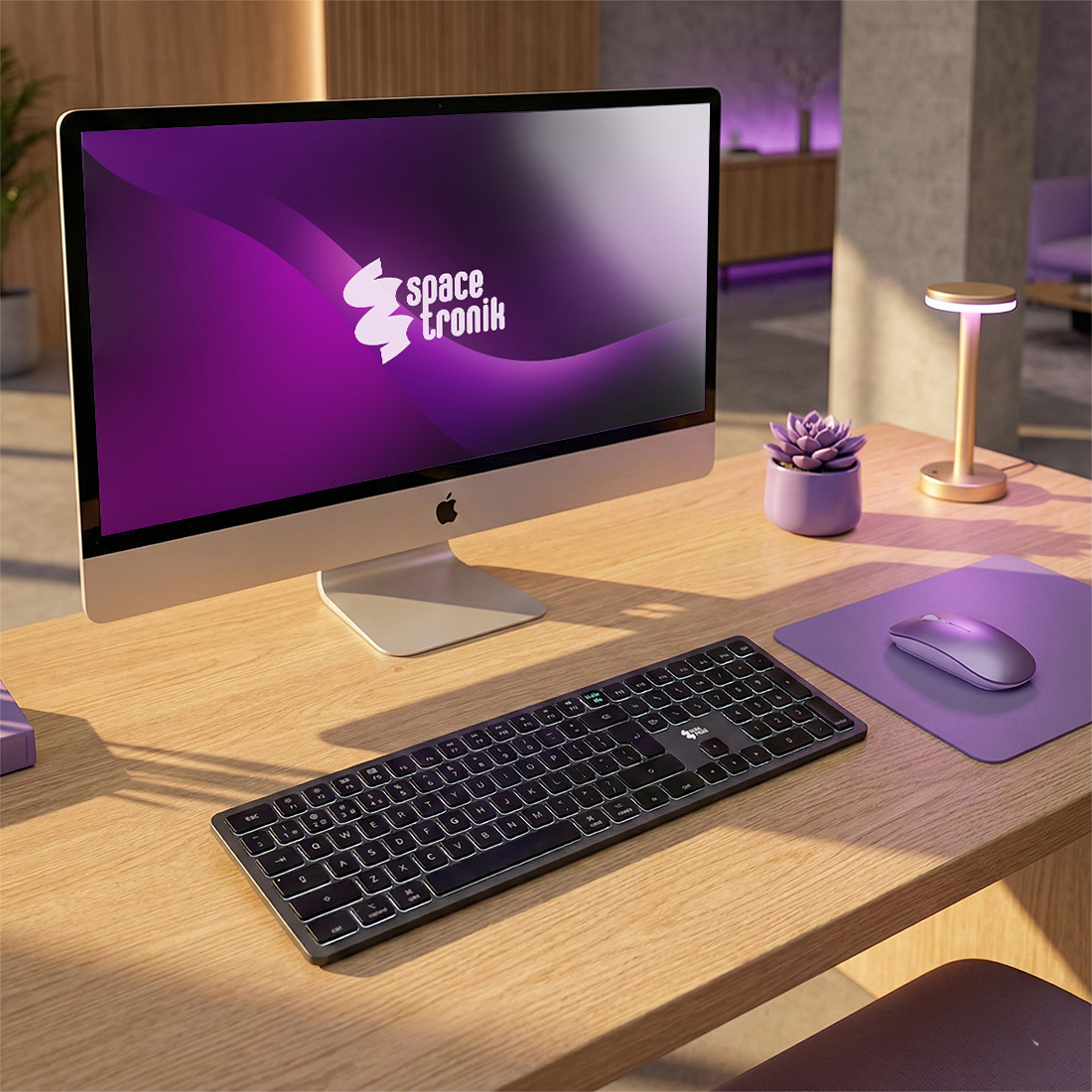 ultracienka klawiatura slim do mac nowoczesny design premium