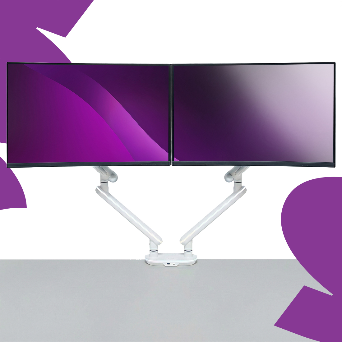 Pełna swoboda dla dwóch monitorów