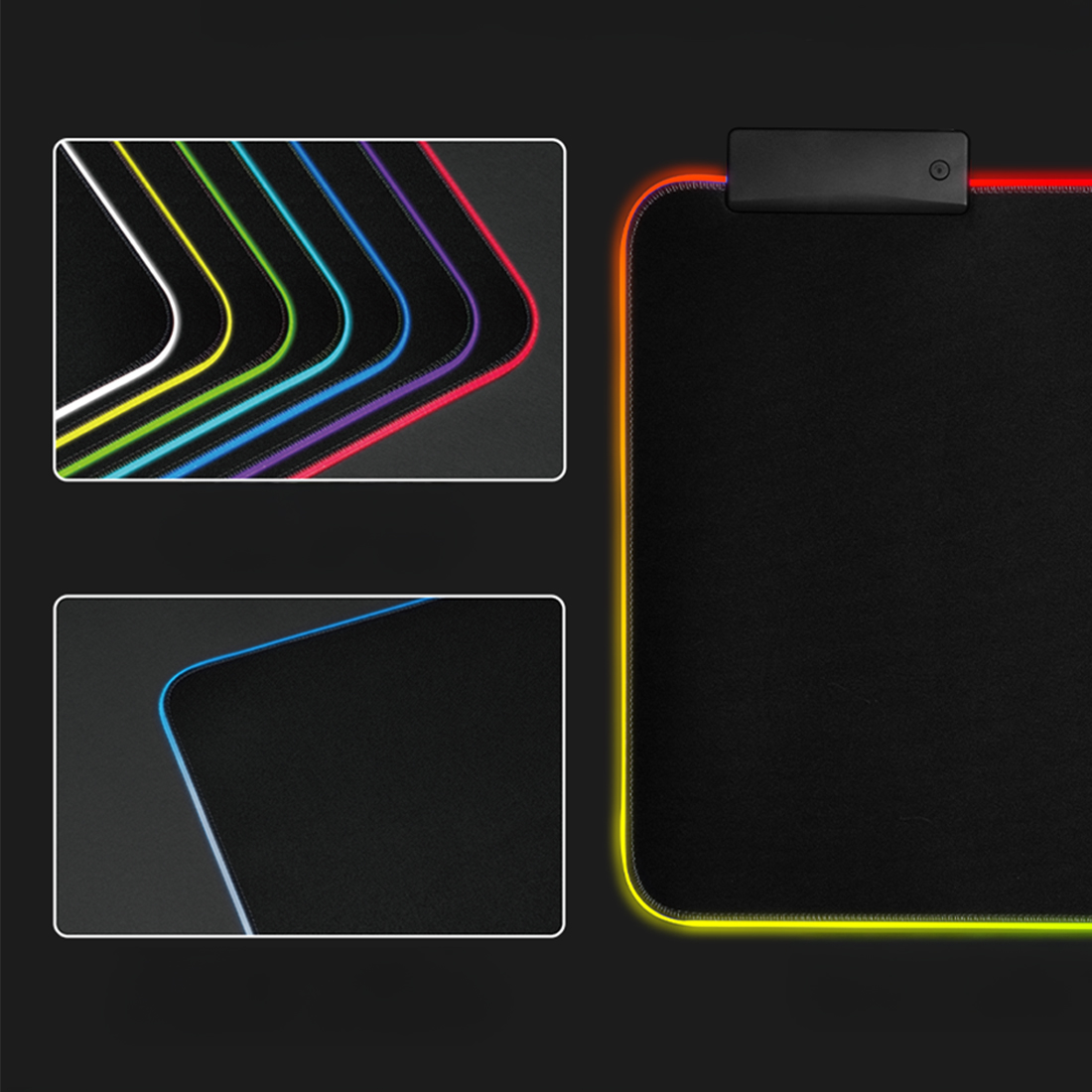 Podkładka Gamingowa RGB z Hubem USB