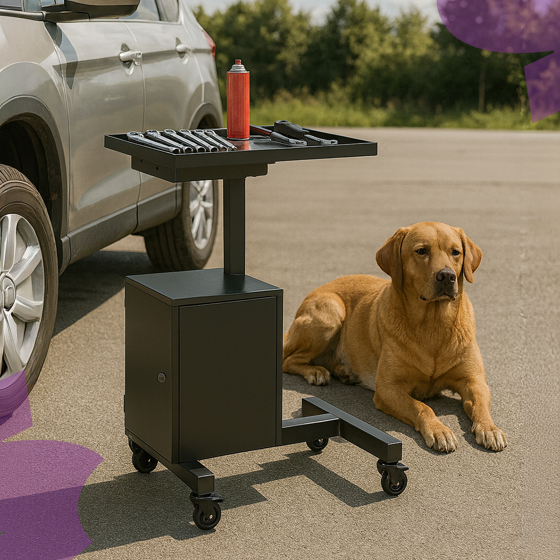 marka Spacetronik, profesjonalny wózek SPC141B, tool cart brand, quality workshop equipment, trusted tool trolley