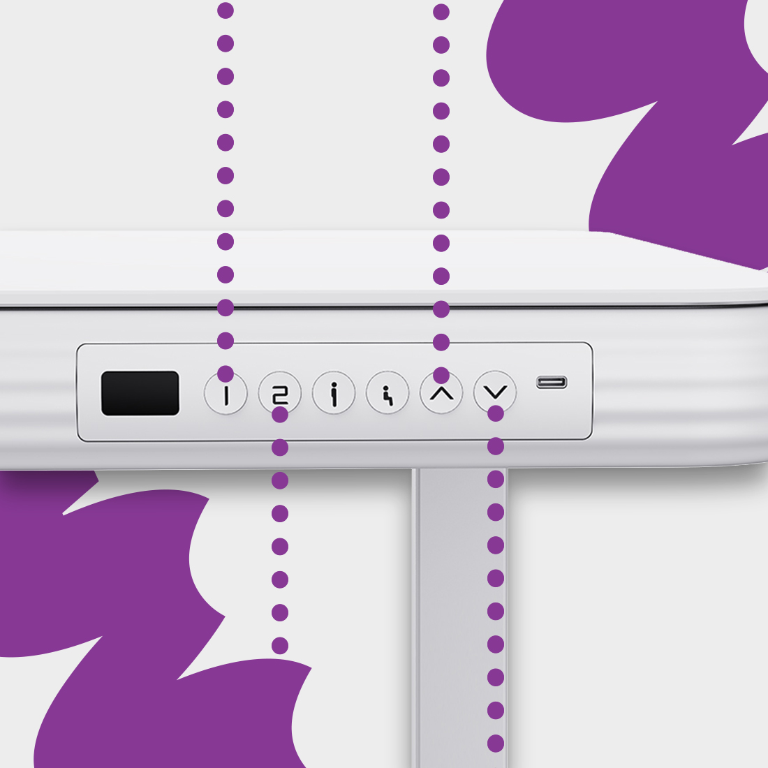biurko z regulacją wysokości, biurko elektryczne, blat szklany, biurko 120 cm, biurko z szufladą, port USB biurko, ergonomiczne biurko, standing desk, biurko premium, biurko do home office