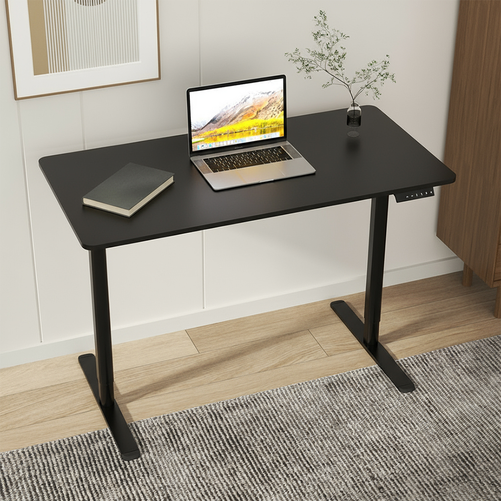 biurko z regulacją wysokości, biurko elektryczne, biurko stojące, biurko do pracy na stojąco, ergonomiczne biurko, biurko do biura, biurko do home office, nowoczesne biurko