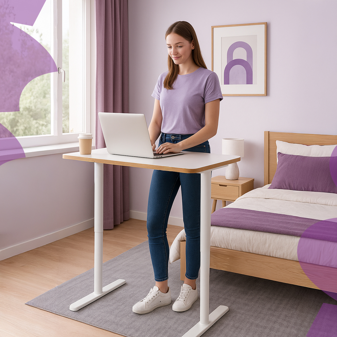 biurko regulowane elektrycznie, biurko Spacetronik SPEX123WM, biurko z regulacją wysokości, biurko ergonomiczne, biurko do pracy, biurko dziecięce, biurko elektryczne, biurko domowe, Spacetronik biurko, biurko z kontrolerem