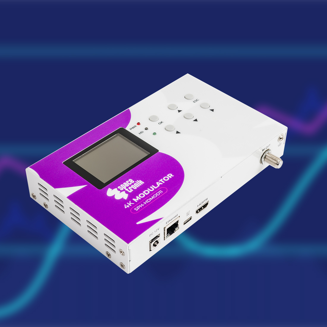 modulator dvb-t2, modulator hdmi do dvb-c, modulator 4k, modulator hevc h265, modulator satelitarny spacetronik, modulator do telewizora, modulator hdmi rf, modulator cyfrowy profesjonalny, modulator hdmi dvb-t2, modulator 4k spacetronik