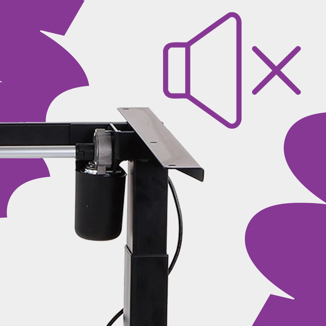 jednosilnikowy stelaż regulowany, cichy mechanizm stelaża, SPE152B Spacetronik