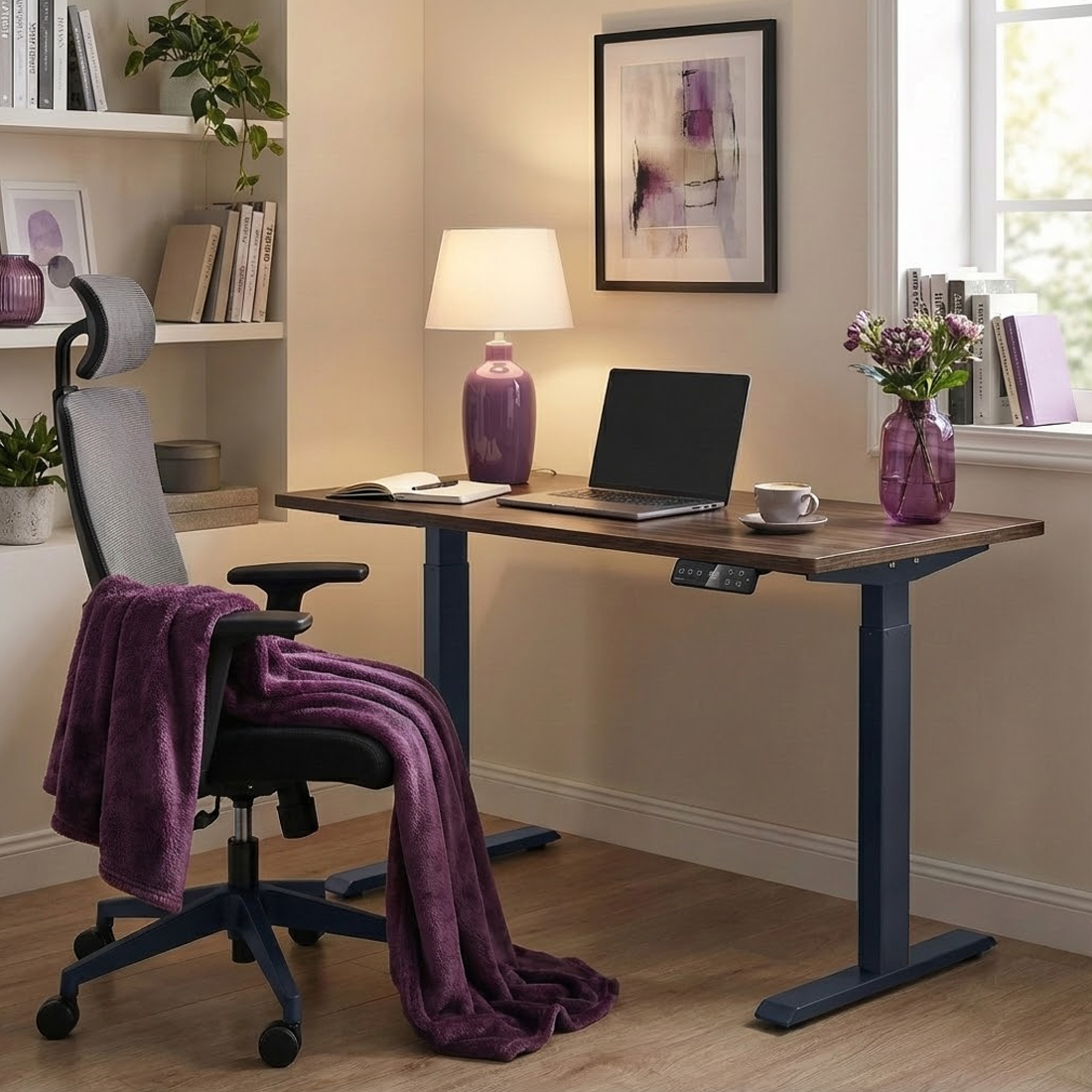 stelaż do różnych blatów, regulacja szerokości, SPE152B, rama pod blat Spacetronik