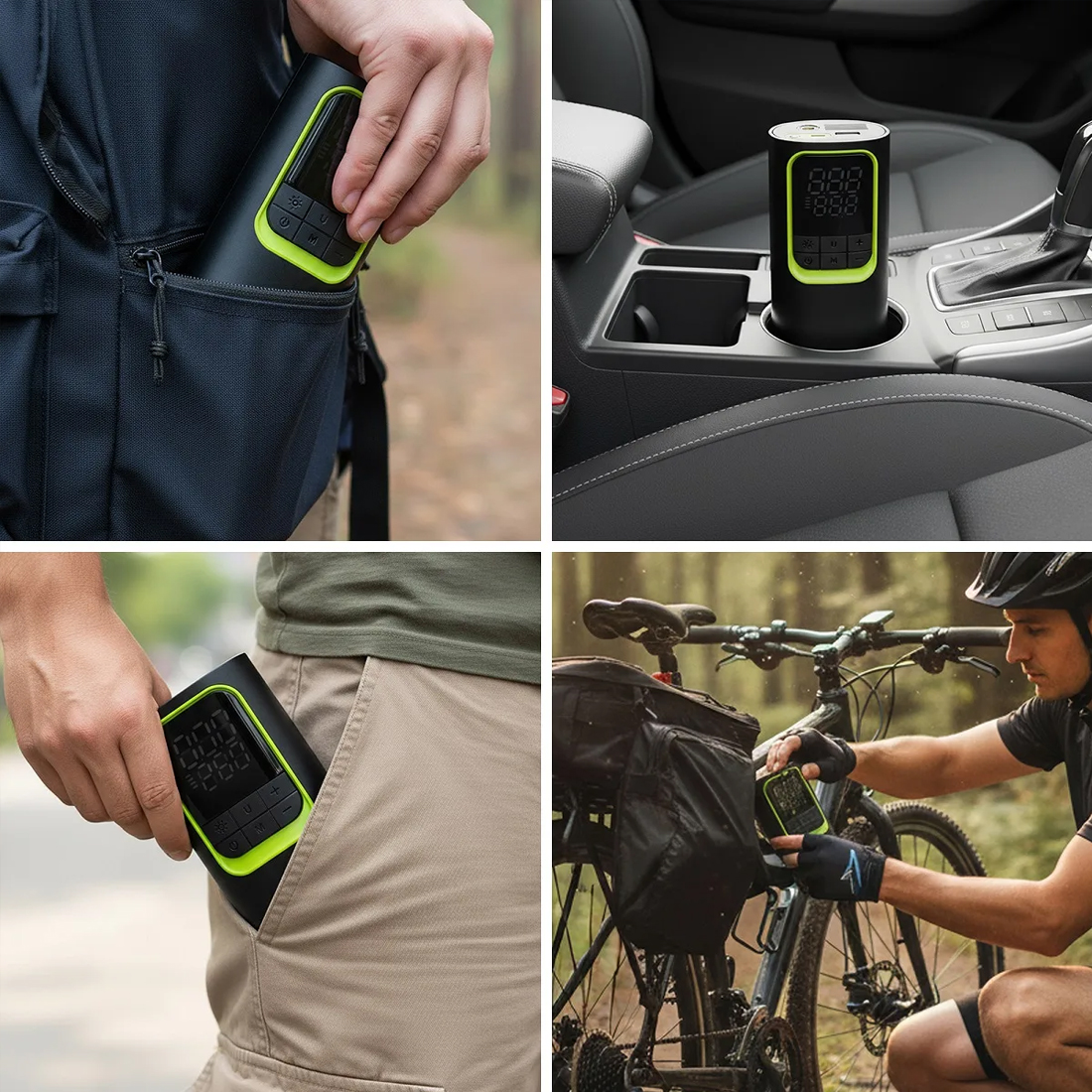 pompka akumulatorowa 8000mah vayox kompresor bezprzewodowy do opon usb c