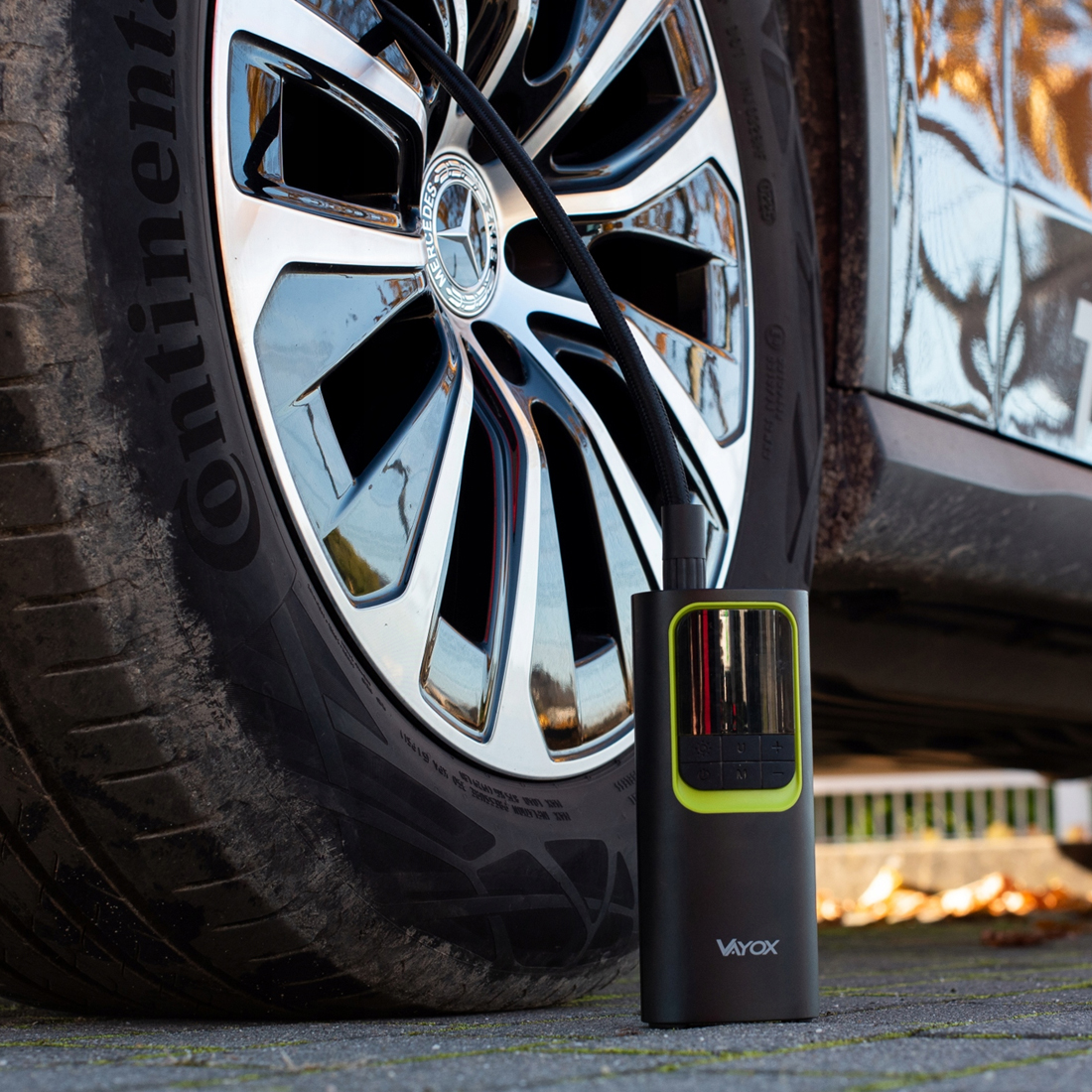 kompresor 20 lmin szybkie pompowanie pompka vayox 205 55 r16