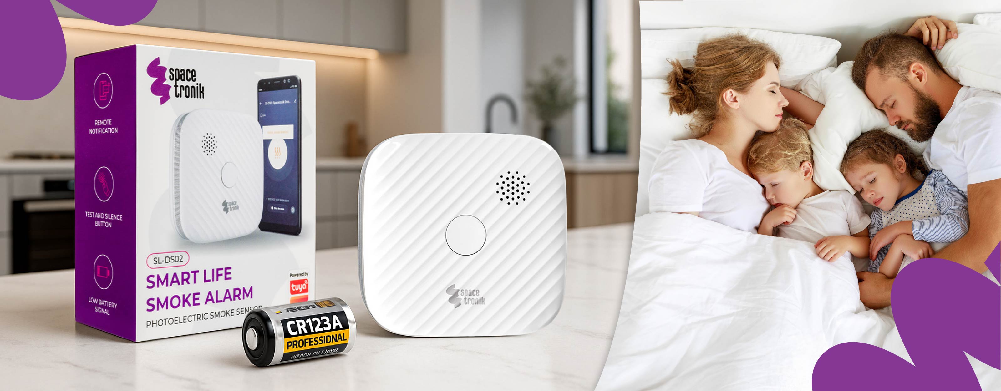 Inteligentny czujnik dymu, czujnik ulatniającego się dymu, czujka gazu smart life, przewodowa czujka dymu, gaz sensor, czujka dymu smartlife, czujnik dymu smartlife, czujnik dymu tuya, czujnik gazu wifi