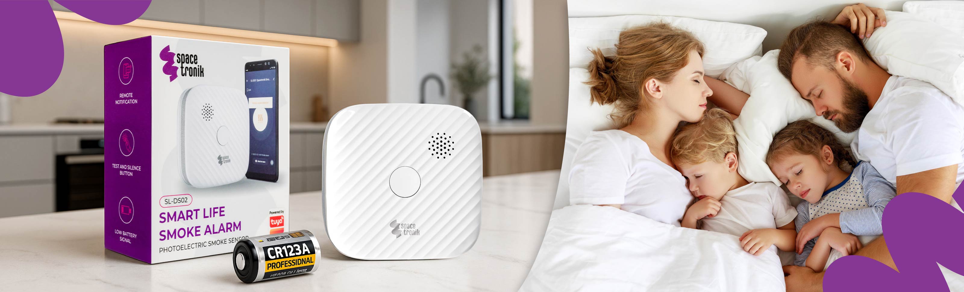 Inteligentny czujnik dymu, czujnik ulatniającego się dymu, czujka gazu smart life, przewodowa czujka dymu, gaz sensor, czujka dymu smartlife, czujnik dymu smartlife, czujnik dymu tuya, czujnik gazu wifi