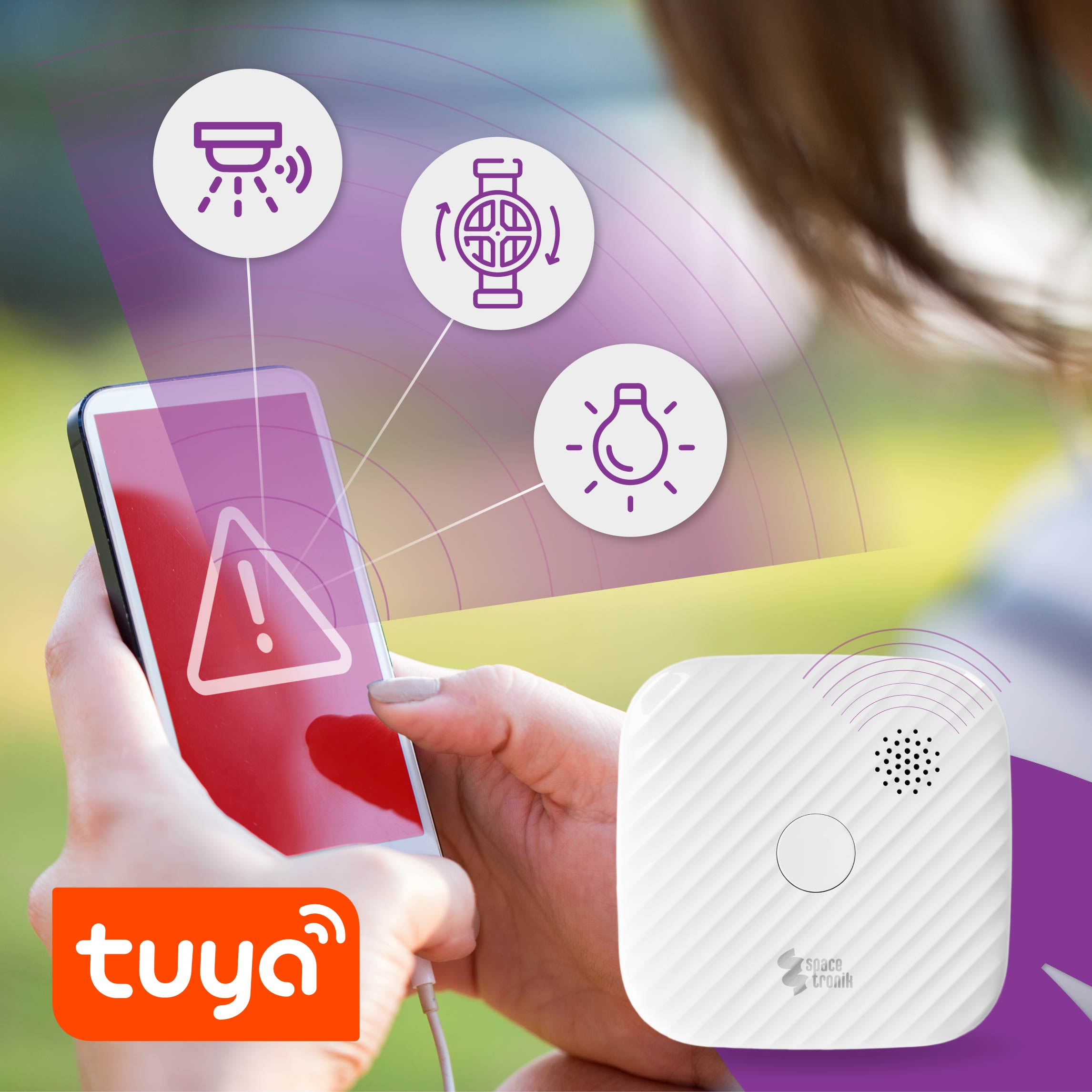 Integracja czujki SL-DS02 z aplikacją Tuya Smart