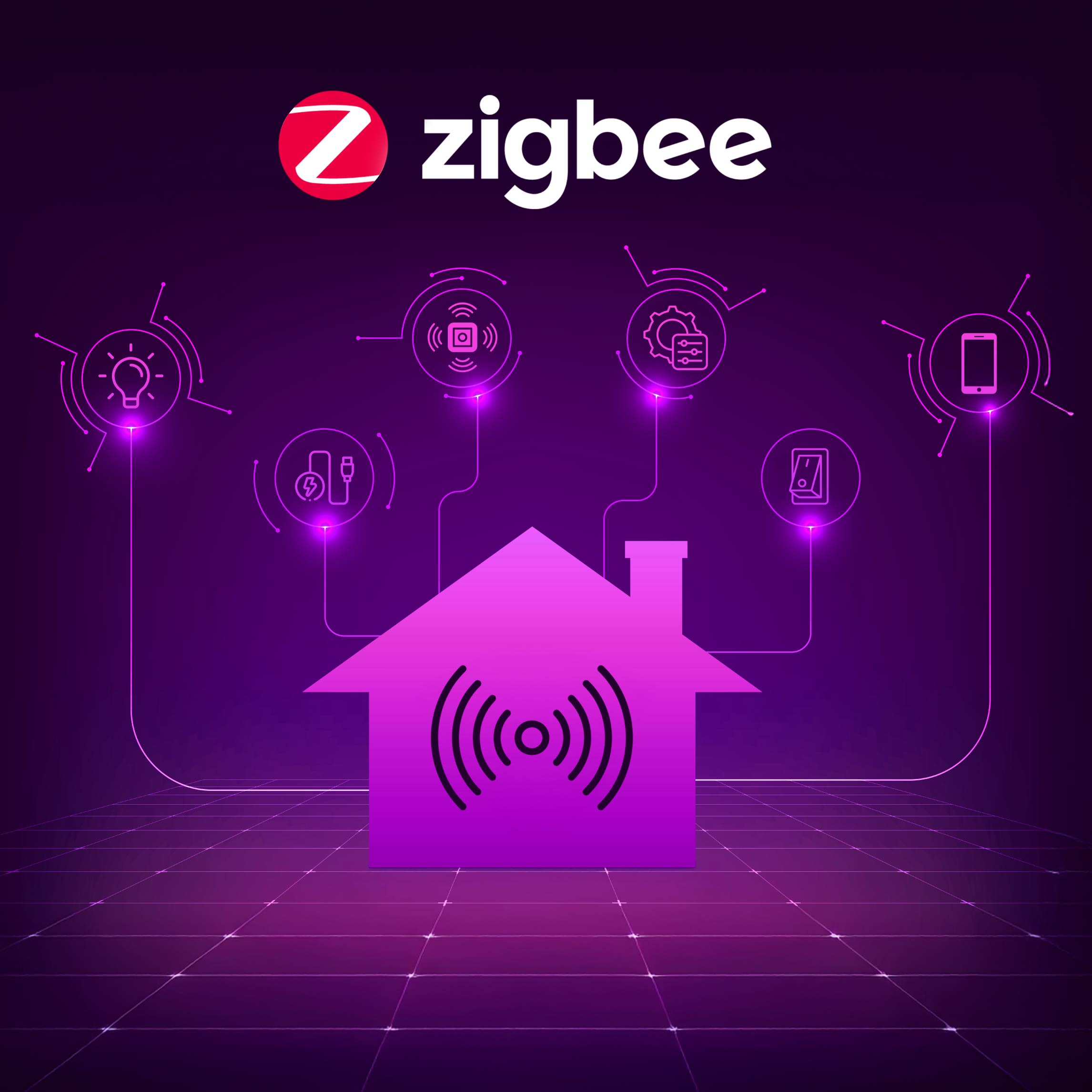 zigbee, czujnik, automatyka domowa, inteligentny dom, system bezprzewodowy, czujnik smart, integracja z aplikacją, łączność zigbee, komunikacja czujnika, nowoczesny sensor