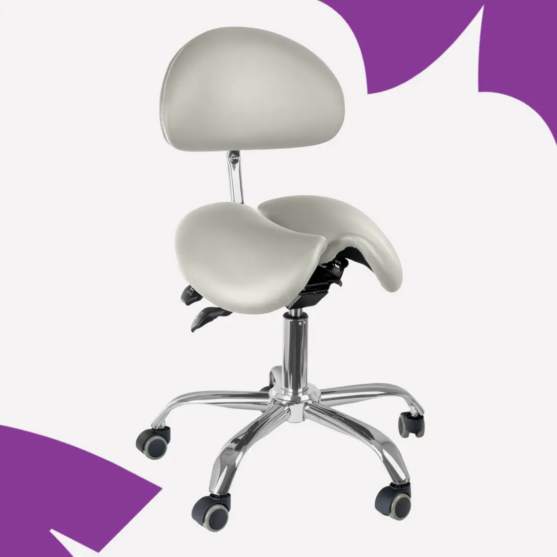 hoker ergonomiczny SPC-SELLA-34 biały
