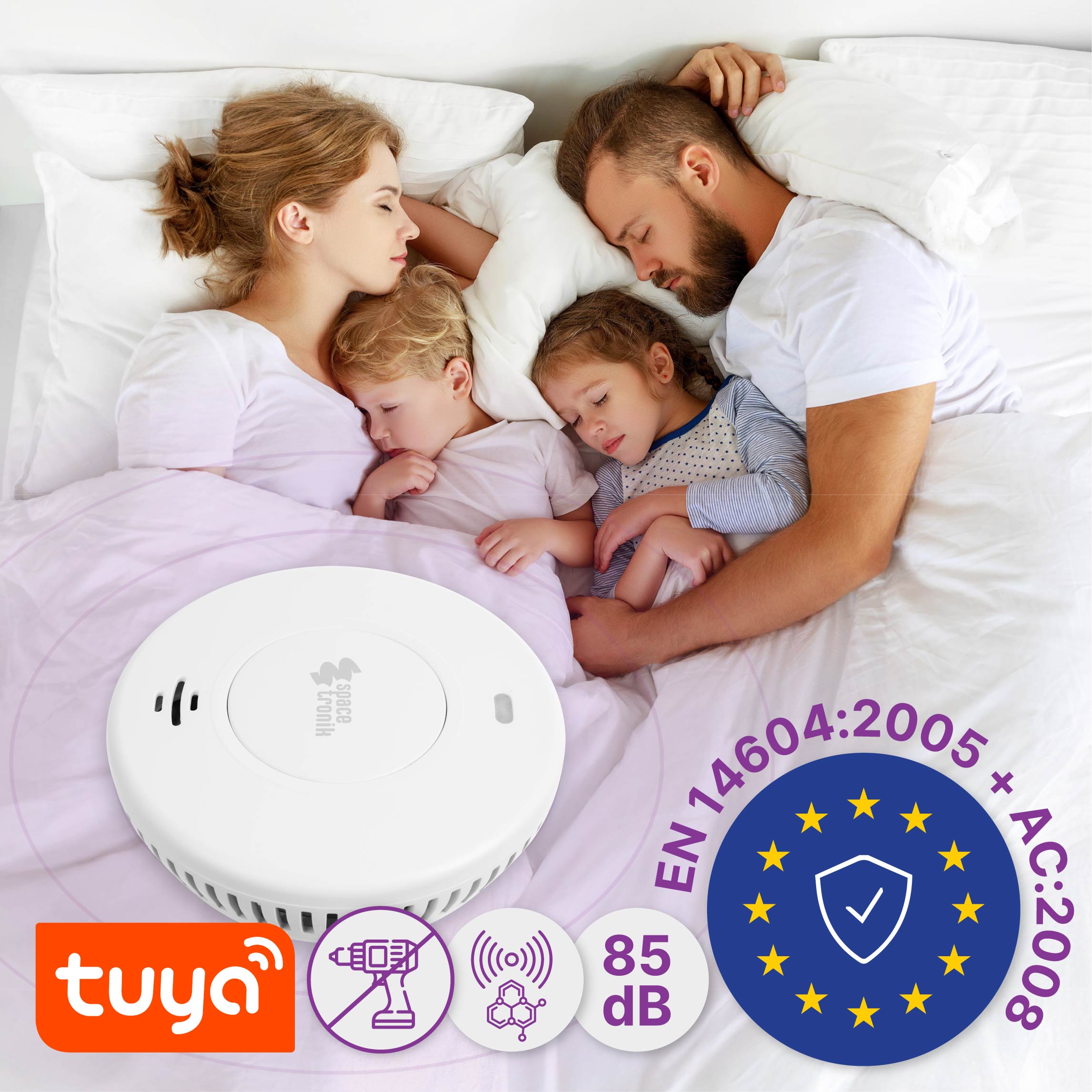 czujnik tlenku węgla, czujnik co, detektor co, alarm tlenku węgla, wykrywacz czadu, czujnik czadu z wyświetlaczem, bezpieczny dom czujnik, spacetronik co detector