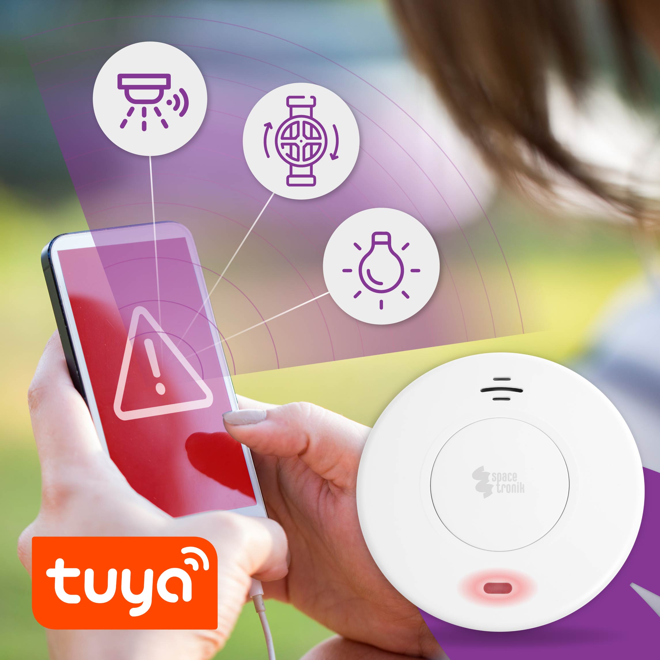czujnik tlenku węgla, czujnik co, detektor co, alarm tlenku węgla, wykrywacz czadu, czujnik czadu z wyświetlaczem, bezpieczny dom czujnik, spacetronik co detector