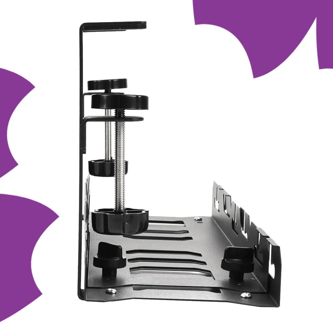 uchwyt clamp organizer przewodow bez wiercenia