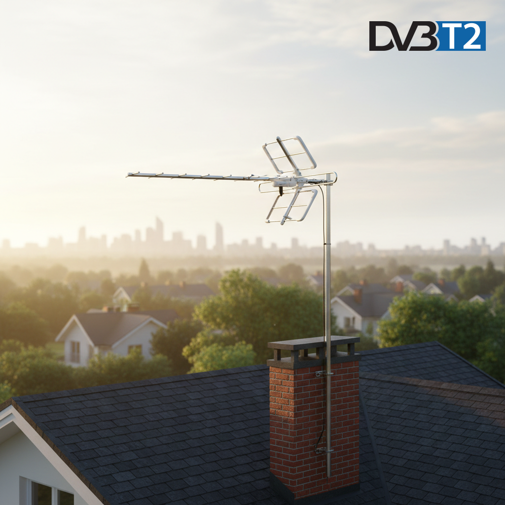 Antena DVB-T2 Spacetronik EOS L Combo stabilność