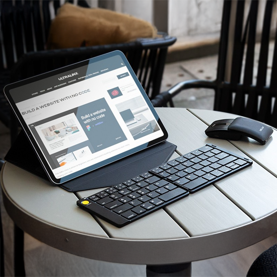 Zestaw mobilny klawiatura i mysz delux kf10 i mf10pro funkcjonalność