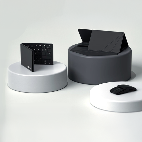 Zestaw mobilny klawiatura i mysz delux kf10 i mf10pro ergonomia