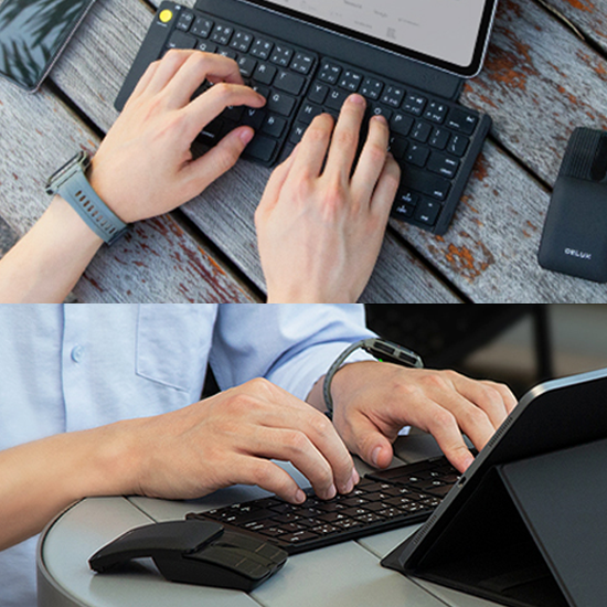 Ergonomiczna mysz pionowa DELUX M618PD trwałość