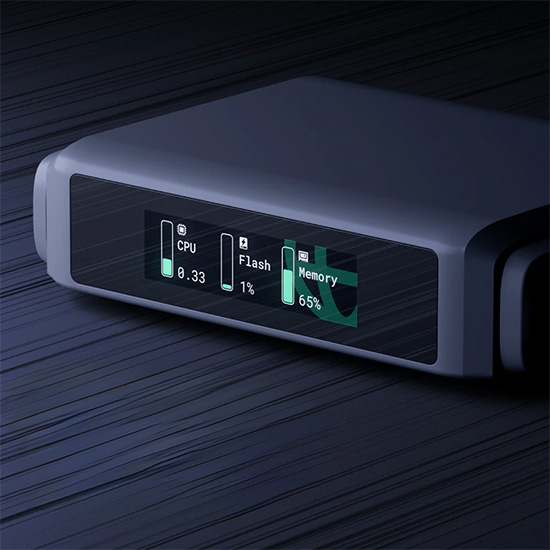 GL.iNet Slate 7 (GL-BE3600) panel dotykowy